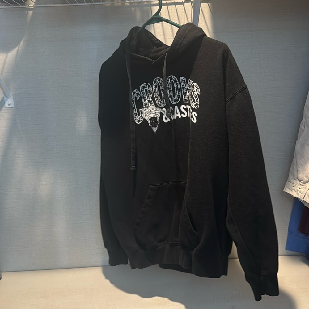 Crooks and castle black hoodie